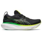 ASICS Nimbus 25 Men’s Running Shoes Orange Black, 13 US