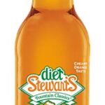 Diet Stewart’s Orange ‘n Cream Soda, 12 fl oz (12 Glass Bottles)