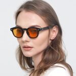 Gtand Unisex Vintage Retro Round Style Tinted Sunglasses For Men Women Fashion Circle Sun Glasses 46mm