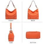 Dasein Hobo Purses Handbags for Women Soft PU Leather Slouchy Shoulder Bags Fashion Top Handle Tote Pocketbook