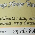 Noirot Orange Flower Water from France – 8.5 fl oz,