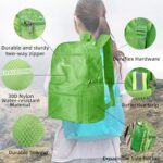 DOVO Hiking Backpack, Waterproof and Wear-resistant Lightweight Backpack Packable,Outdoor Travel Camping Daypack Foldable New Backpack?Orange?