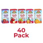 SunCup Totally Juice – 40 Pack / 4.23 oz Juice Box w/Straw (Orange Tangerine 100% Juice)