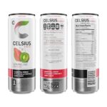 CELSIUS Sparkling Kiwi Guava, Functional Essential Energy Drink 12 Fl Oz (Pack of 12)