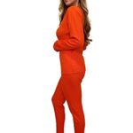 Just Love Women’s Thermal Underwear Pajamas Set 95862-ORANGE-L