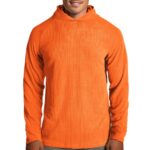 BONCHOIX Hooded Running Shirt Men(orange,L)