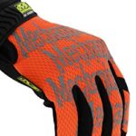 Mechanix Wear: Hi-Viz Original Work Gloves (Large, Fluorescent Orange)