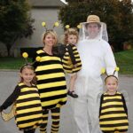 HOMELEX Bumble Bee Costume for Women Funny Animal Halloween Adult Costumes