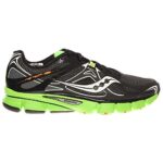 Saucony Men’s Mirage 4 Running Shoe,Black/Green/Orange,13 M US