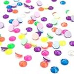 144 pcs Electric Neon Colors Swarovski New 2088 Xirius 12ss Flat Backs Rhinestones Nail Arts 3mm ss12 (Electric Mix)