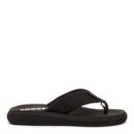 Rocket Dog womens Sunset Flip Flop, Black, 8 US