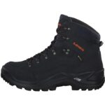 LOWA Men’s Hiking Ankle Boot, Navy Orange, 9.5 US