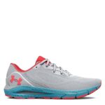 Under Armour Women’s HOVR Sonic 5, Halo Gray/Electric Tangerine, 6 Medium US