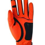 Zero Friction Men’s Golf Glove, Left Hand, One Size, Orange