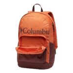 Columbia Unisex Zigzag 22L Backpack, Desert Orange/Light Raisin, One Size