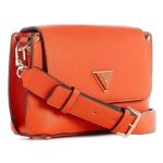 GUESS Meridian Flap Shoulder Bag, Orange