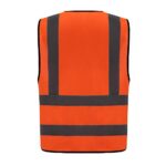 AYKRM orange construction vest (XS-8XL) (Large, Orange)