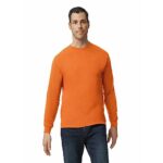 Gildan Heavy Cotton Long Sleeve T-Shirt, Style G5400, 2-Pack, Safety Orange