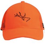 EDTREK Performance Trucker Breathable Mesh Hunting Cap – Timber Camo Hat and Blaze Orange Hunting Hat – Blaze Orange