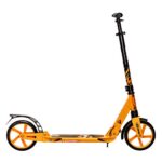 tuRnz Foldable Kick Scooter for Adults & Kids, Aircraft Aircraft Grade Aluminum, Sturdy Scooter with Adjustable Height, Large Wheels, Dual Suspension for a Smooth Ride