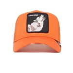 Goorin Bros. The Farm Original Seasonal Snapback Trucker Hat for Men and Women, Pumpkin (The Lone Wolf), One Size