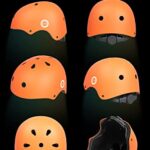 XJD Kids Bike Helmet,Multi-Sport Protective Gear Set for 3-5-8-14 Years Boys Girls with Knee and Elbow Pads Wrist Guards fit Roller Skates,Cycling,Skateboarding,Skating Scooter (Orange, Medium)
