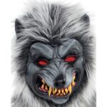 amscan Hungry Howler Werewolf Costume for Kids, Medium (8-10), with Plaid Shirt, Furry Mask and Gloves