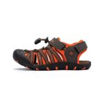 DREAM PAIRS Boys Girls Toddler Summer Outdoor Athletic Kids Sport Sandals 171111-K Size 9 Toddler BROWN/ORANGE