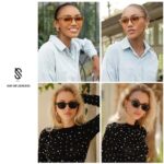 SOJOS Retro Vintage Square Sunglasses for Women Men UV400 Protection Shades Sunnies SJ2316 with Crystal Orange Frame/Orange Lens