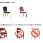 bricia 6 PCS Orange Stretch Spandex Chair Slipcovers, Dining Room Chair Covers Stretch Chair Slipcovers Protector for Wedding, Banquet, and Party