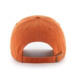 47 New York Yankees Mens Womens Clean Up Adjustable Strapback Clay Orange Hat with White Logo