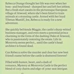 Mystery at Monrovia Castle: The Rebecca Orange Castle Cozy Mystery Series