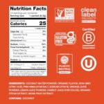 Cure Hydration | Plant-Based Electrolyte Drink Mix | No Added Sugar | FSA & HSA | Dehydration Relief Powder Made with Coconut Water | Non-GMO | Vegan | Pouch of 14 Packets – Blood Orange