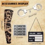 Ragelion Prisoner Jumpsuit Adult Orange Prison Inmate Costume for Men and Women Halloween Jail Criminal Outfit (XS)