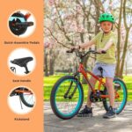 Dynacraft Nitrous 20-Inch Boys Bike for Age 7-12 Years, Orange