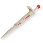 Globe Scientific Diamond 3322-100 Jr. Mini Pipette, Autoclavable, 100µL Volume, Orange