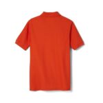 French Toast Boys’ Short Sleeve Pique Polo Shirt (Standard & Husky), Orange, 10-12