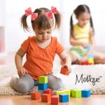 3 Inch Grosgrain Bow for Little Girls- Set of 2 (Orange)