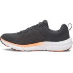 Under Armour Men’s Charged Assert 10 Sneaker, Anthracite/Team Orange/Black, 10.5