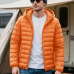 MAGCOMSEN Men’s Puffer Jacket Winter Lightweight Warm Jackets Quilted Lined Packable Casual Thermal Insulated Hooded Coats
