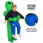 Morph Kids Alien Costume, Blow Up Inflatable Alien Costumes for Boys, Halloween Costumes for Kids, Boys Halloween Costume