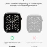 amBand Rugged Case with Band for Apple Watch 46mm, Compatible with Apple Watch (iWatch) Series 10 11, Military Grade Shockproof Bumper Cover, Tactical Band for Men, Orange