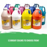 Handy Art Little Masters Washable Tempera Paint, 64 Fl Oz (Pack of 1), Orange