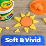 Crayola Orange Dough, 3 lb. Resealable Bucket, Toys for Kids, Gift