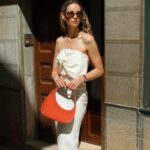 YDSIII Shoulder Bag For Women, Trendy Vegan Leather Shoulder Bag For Womens With Top Handle Bag, Going Out Bag?Orange?