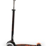 Micro Kickboard – Maxi Deluxe LED – Three Wheeled, Lean-to-Steer Swiss-Designed Micro Scooter for Kids with Motion-Activated Light-Up Wheels for Ages 5-12