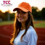 Unisex Classic Baseball Cap | Low Profile Soft Top Unstructured Cotton Baseball Cap | Adjustable Size Buckle for Women Men – Orange