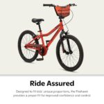 Schwinn Firehawk Bike, 20 Inch Bike for Kids Ages 7-13, SmartStart Ergonomic Design for Kids, Adjustable Seat Grows with Your Child, Rear Coaster Brake & Front & Rear Caliper Brake, for Girls & Boys