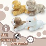 LoYuSenn 12″ Orange Cat Stuffed Animals for Kids, Cute Cat Plushies, Orange Cats Stuffed Animals Plush Toy for Girls ? Boys, Kawaii Plush Toys, Easter Basket Stuffers, Party Favors for Kids, Toddlers