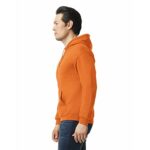 Gildan Adult Fleece Hoodie Sweatshirt, Style G18500, Multipack, Safety Orange (1-Pack), X-Large